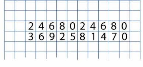 Tables Without Tens