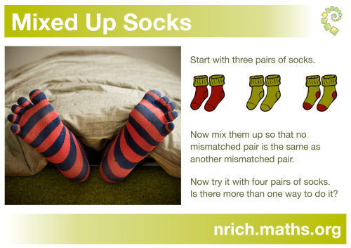 Mixed-Up Socks Poster