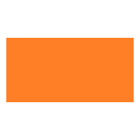 An orange rectangle.
