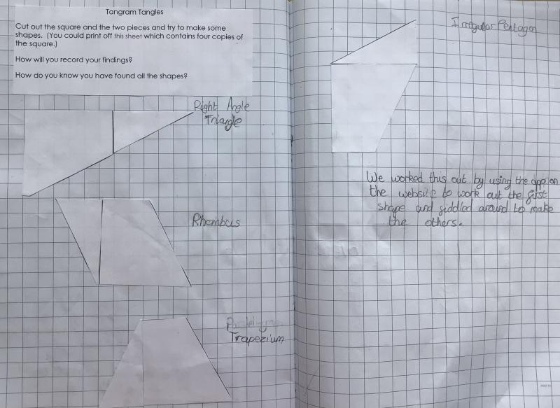 Tangram Tangle