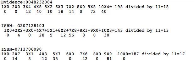 Book Codes