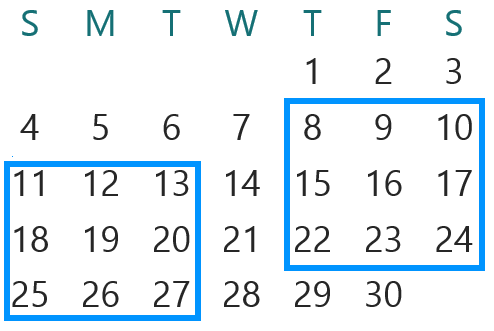 Calendar Capers