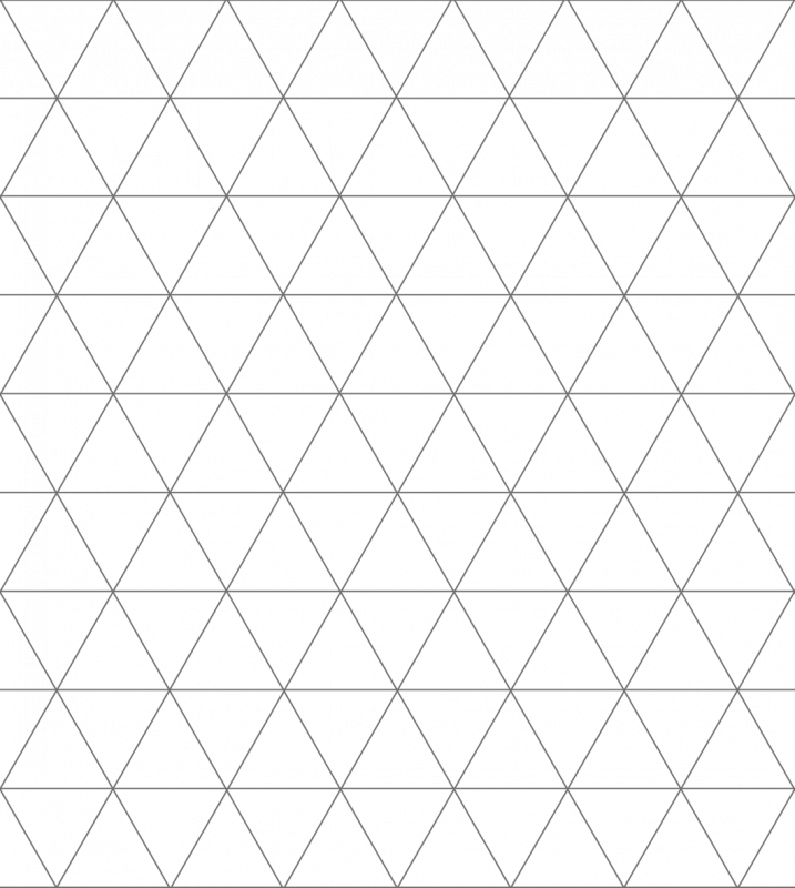 An isometric grid of triangles.