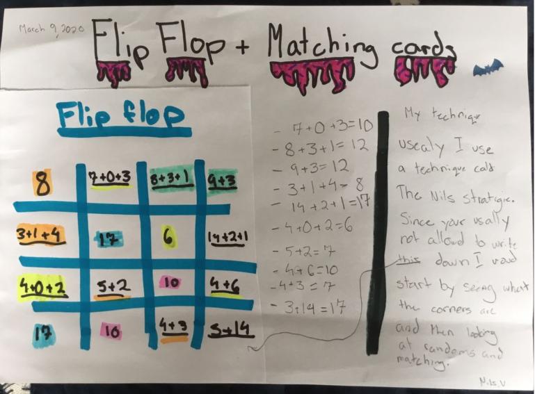 Flip Flop - matching cards