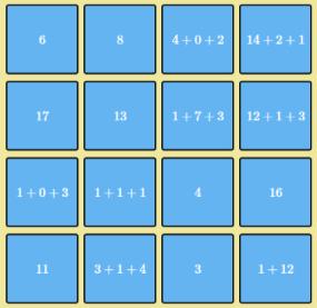 Flip Flop - matching cards