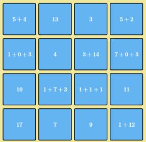 Flip Flop - matching cards