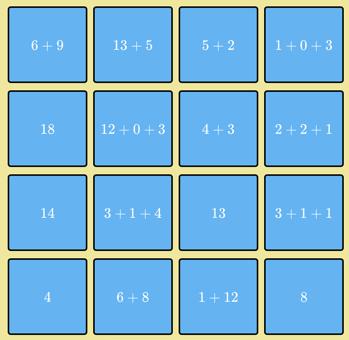 Flip Flop - matching cards