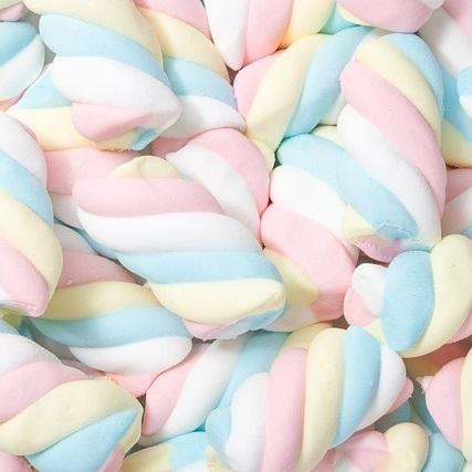 Marshmallow twists.