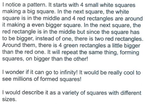 Cuisenaire Squares