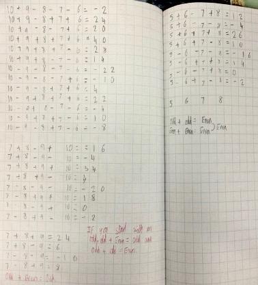 Consecutive Numbers
