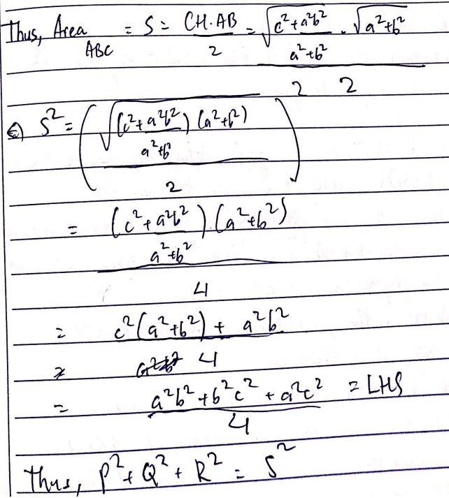 Pythagoras for a Tetrahedron