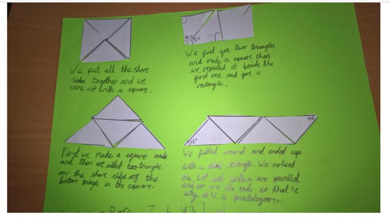 Four Triangles Puzzle