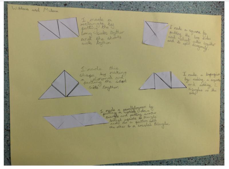 Four Triangles Puzzle