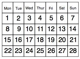 Month Mania Month Mania
