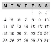 Calendar Sorting
