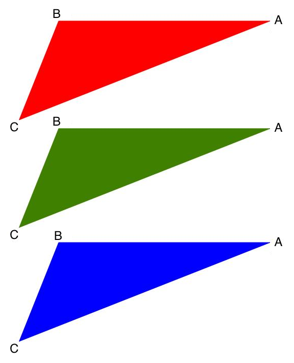 Three Triangles