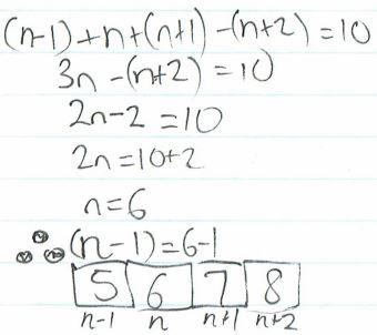 Starting to explore four Consecutive Numbers