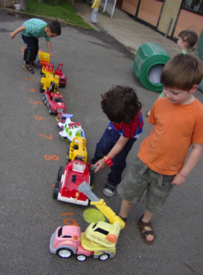 Developing Number Through Tidying Up