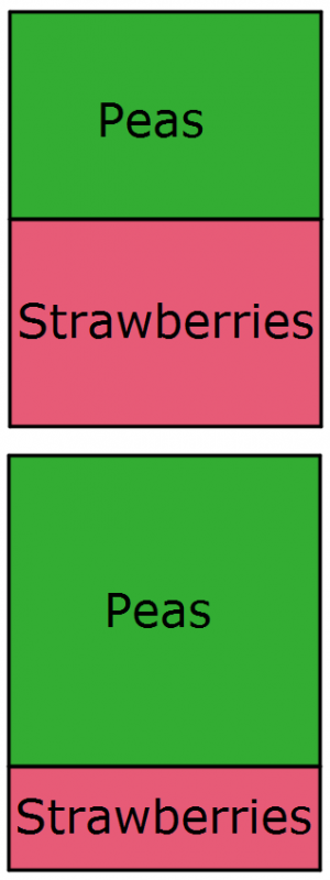 Strawberries and Peas