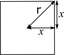Square in a circle in a square