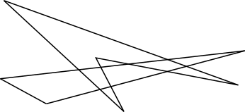 Triangular intersection