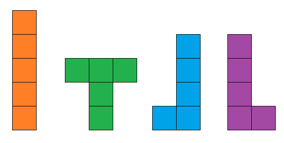 World of Tan 25 - Pentominoes