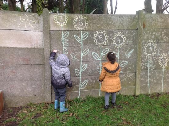 EYFS Thinking About: Sunflower Numbers
