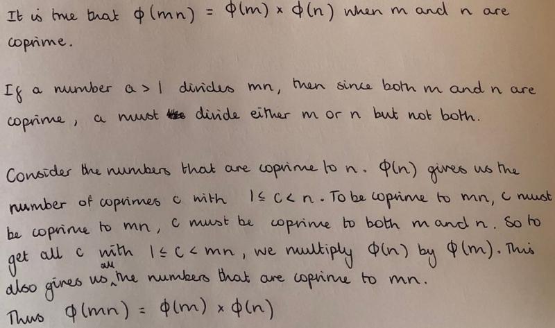 Euler's Totient Function