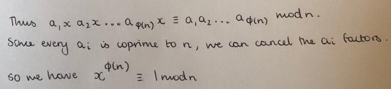 Euler's Totient Function