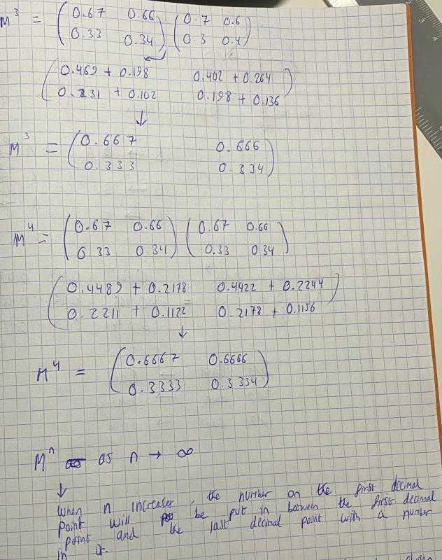 Markov Matrices