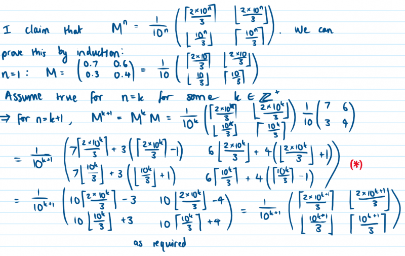 Markov Matrices
