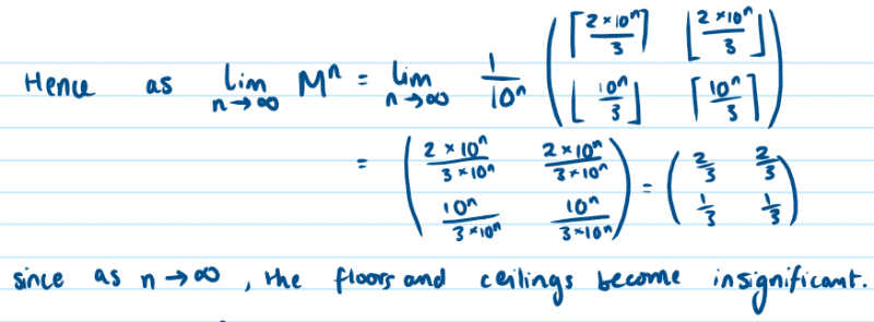 Markov Matrices