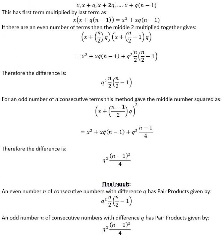 Pair Products