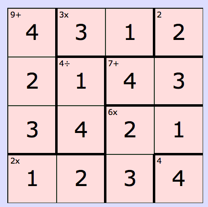 Mathdoku