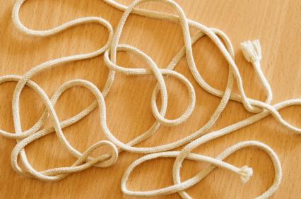 Loose string.