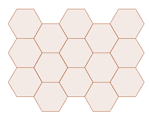 Tessellating hexagons