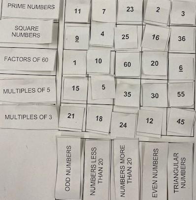 Factors and Multiples Puzzle