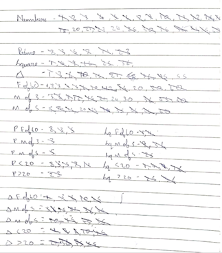 Factors and Multiples Puzzle
