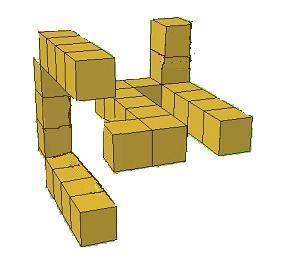 The perforated cube