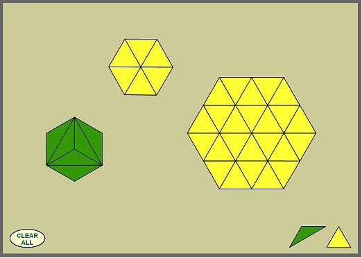 Equal Equilateral Triangles