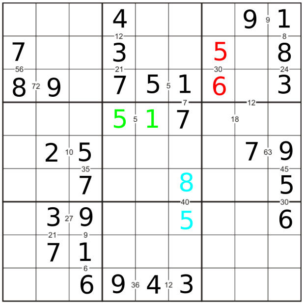 A First Product Sudoku