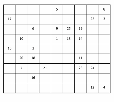 LCM Sudoku