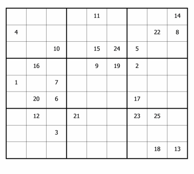 LCM Sudoku