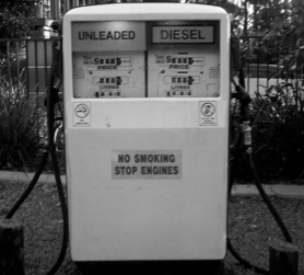 At the pumps