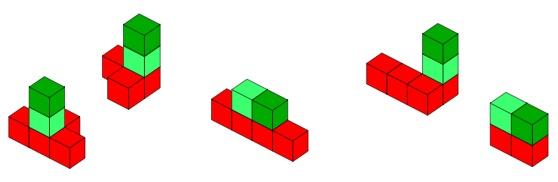 Cubes Here and There