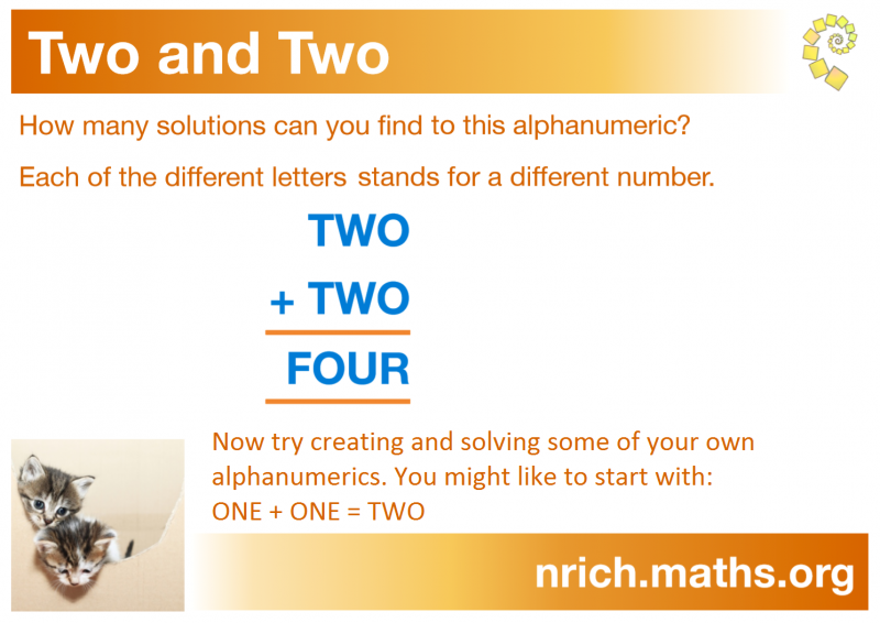 Two and Two Poster
