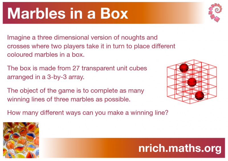 Marbles in a Box Poster