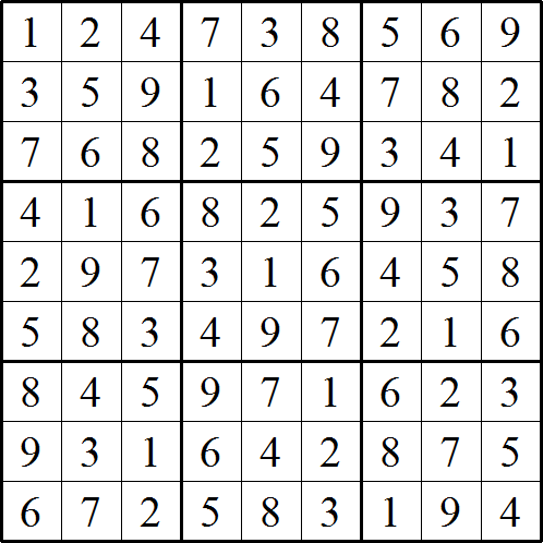 Twin corresponding Sudoku III