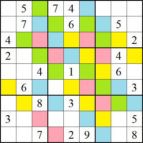 Rainstorm sudoku