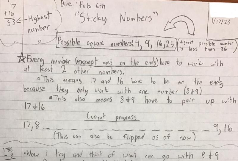 Sticky Numbers